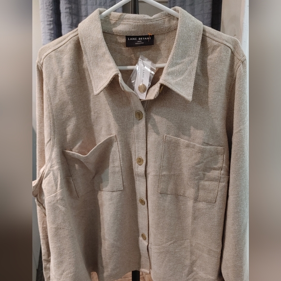 Lane Bryant shackle shirt jacket sz.22\24 NWT - Picture 2 of 7